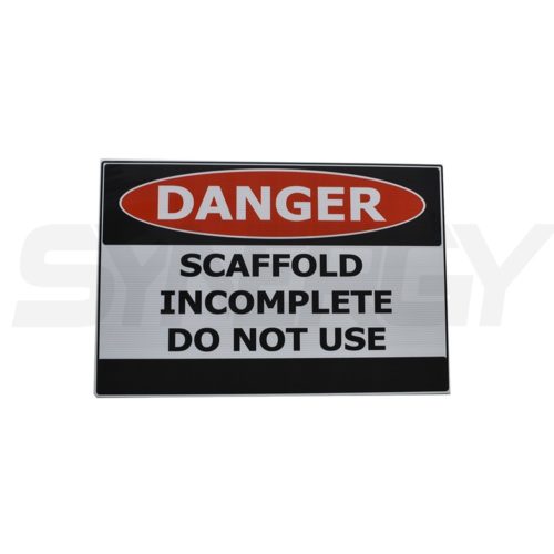 Scaffolding Danger Signs