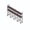Aluminium Kwikally Modular Scaffold System 10m (Scaffold Length) x 5m (Height)