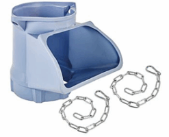 Side Loading Hopper 600mm (Includes Lockable Door & Danger Chute closed Signage)